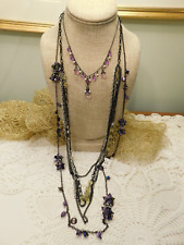 Crystal beaded chain for sale  Meriden