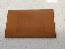 Carteira de cartão de couro vintage LEVI STRAUSS & CO autêntica logotipo Levis VGC OOP rara comprar usado Carteira de cartão de couro vintage LEVI STRAUSS & CO autêntica logotipo Levis VGC OOP rara comprar usado  Enviando para Brazil