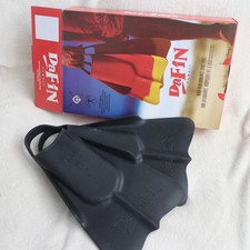 Barbatanas de mergulho DaFin Swim Pro modelo clássico usado médio 7-8 caixa comprar usado  Enviando para Brazil