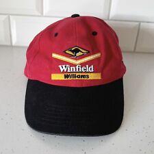 Chapéu Williams Winfield F1 Campeões Mundiais Vintage Retrô Vermelho Preto Tamanho Único Usado comprar usado  Enviando para Brazil