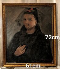 Portrait femme mantille d'occasion  Randan