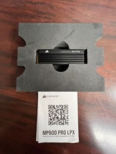 SSD Corsair 4TB MP600 Pro LPX Gen4 PCle x4 NVMe M.2 - CSSD-F4000GBMP600PLP comprar usado  Enviando para Brazil