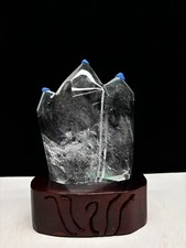 Obelisco de quartzo natural transparente superior 3,21 lb cristal torre de energia ponto decoração Reiki comprar usado  Enviando para Brazil