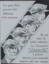 Publicite casquette universell d'occasion  Cires-lès-Mello