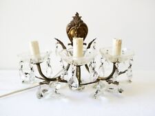 Chandelier mural pampilleschan d'occasion  Arbois
