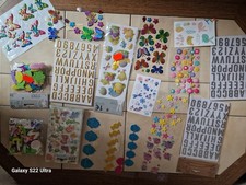 Sticker konvolut bastelsticker gebraucht kaufen  Wassenberg