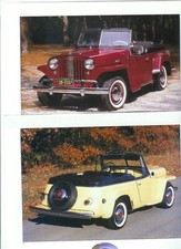 1948 1949 1950 1951 JEEP WILLYS JEEPSTER 13 páginas Artigo COR  comprar usado  Enviando para Brazil