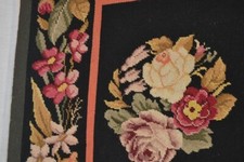 Antique needlepoint seat for sale  Candia