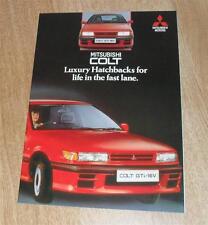 Mitsubishi colt brochure d'occasion  Expédié en Belgium