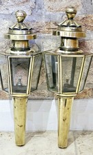 Pair antique brass for sale  DONCASTER
