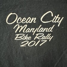 Camiseta Ocean City Maryland 2017 Bike Rally tamanho 3XL, usado comprar usado  Enviando para Brazil