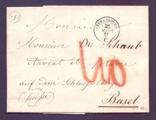 Faltbrief 1861 stempel gebraucht kaufen  Bremen