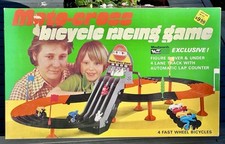 Usado, VINTAGE 1970 MOTO CROSS JOGO DE CORRIDA DE BICICLETA BATERIA OP PISTA DE CORRIDA DE BICICLETA NA CAIXA comprar usado  Enviando para Brazil