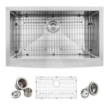 Avental Glacier Bay fazenda 33 em tigela única kit pia cozinha aço inoxidável 4131F comprar usado  Enviando para Brazil