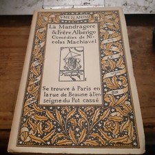 Mandragore frère alberigo d'occasion  Orleans-