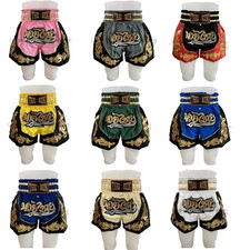 Shorts de boxe Muay Thai original MMA treinamento de kickboxing academia esportiva comprar usado  Enviando para Brazil