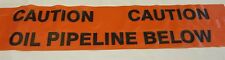 Caution oil pipeline for sale  HATFIELD
