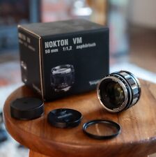 Voigtländer nokton 50mm for sale  BURNLEY