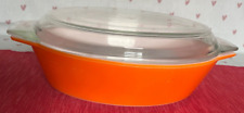 Cazuela naranja vintage JAJ Pyrex años 70. Horno a mesa. Excelente estado segunda mano  Embacar hacia Mexico