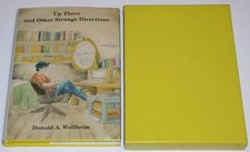 UP THERE & OTHER STRANGE DIRECTIONS - DONALD WOLLHEIM~1988 HB/DJ Numbered/Signed segunda mano  Embacar hacia Mexico