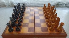 Torneio ponderado bom conjunto de xadrez vintage de madeira URSS soviética comprar usado  Enviando para Brazil