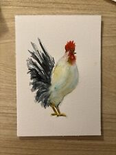 Aquarell bild hahn gebraucht kaufen  Mainz