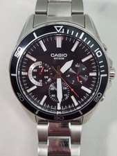 Relógio masculino resistente Casio MTD-320D aço inoxidável comprar usado  Enviando para Brazil