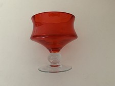 Glasschale fußschale bonbonie gebraucht kaufen  Luckenwalde