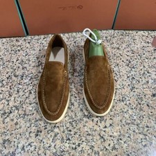 Verano Nuevos Zapatos Para Hombre Verano Caminar Gamuza Sin Cordones Mocasines Negocios Ocio Zapatos segunda mano  Embacar hacia Mexico