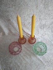 Glas teelichthalter kerzenhalt gebraucht kaufen  Schwäbisch Hall