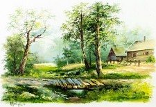 Melton oil painting for sale  Dania