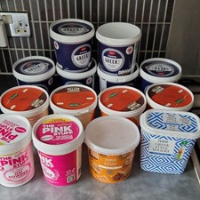 Empty plastic tubs for sale  ILFORD
