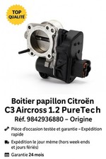 Boîtier papillon citroën d'occasion  Nice-