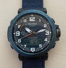 Casio PRG-601YB PRO TREK SENSOR TRIPLO, RELÓGIO SOLAR RESISTENTE comprar usado  Enviando para Brazil