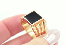 Bague chevalière onyx d'occasion  Paris IV