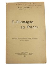 Allemagne pilori 1917 d'occasion  France