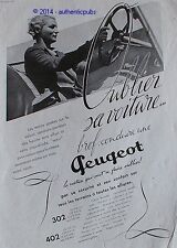 Publicite automobile peugeot d'occasion  Cires-lès-Mello
