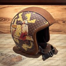 Casco vintage pelle usato  Palermo