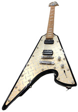 Guitarra WASHBURN PT-60 Flying-V preta comprar usado  Enviando para Brazil