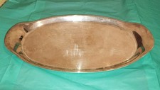 Silver played oval for sale  LITTLEHAMPTON