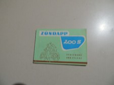 Zündapp 200 fahrerhandbuch gebraucht kaufen  Fruerlund,-Engelsby, Tastrup