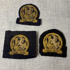 Vintage embroidered badges for sale  RICKMANSWORTH