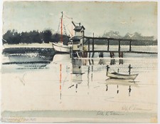 Beautiful vintage watercolor for sale  Orlando
