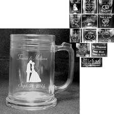 Personalized glass mugs for sale  Omaha