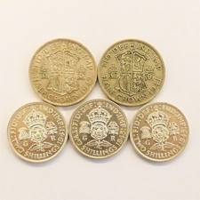 Collection five silver for sale  PLYMOUTH