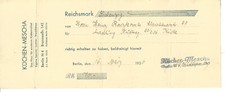 Quittung küchen mescha gebraucht kaufen  Berlin