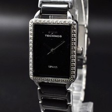 Relógio de pulso TECHNOS T9893 quartzo cerâmica nova bateria, usado comprar usado  Enviando para Brazil