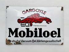 Emailschild gargoyle mobiloel gebraucht kaufen  Schiffweiler