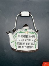 Vintage teapot wall for sale  Potterville