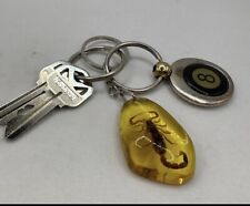Scorpion amber keychain for sale  Marana